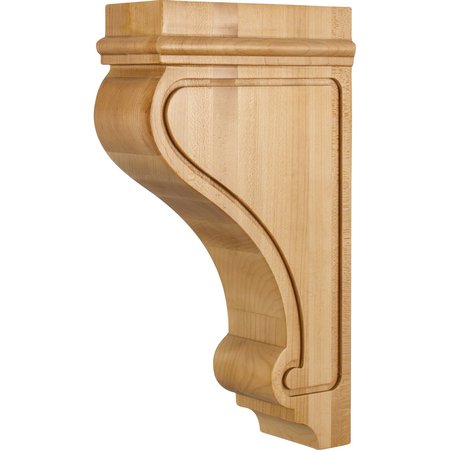 HARDWARE RESOURCES 3" Wx7-3/4"Dx14"H Maple Arts & Crafts Corbel COR26-2MP